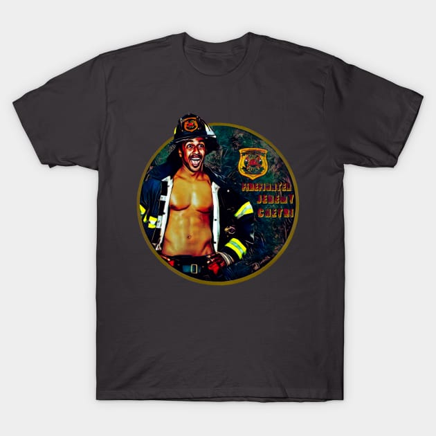 Purgatory Volunteer Fire Dept - Jeremy Chetri T-Shirt by SurfinAly Design 